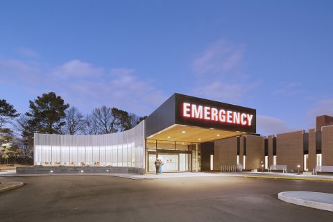 Methodist South Emergency Department Addition  brg3s archite