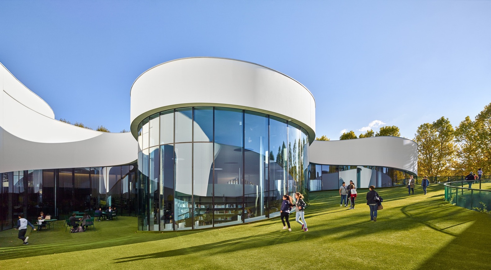 Media Library in Thionville  Dominique Coulon-associes