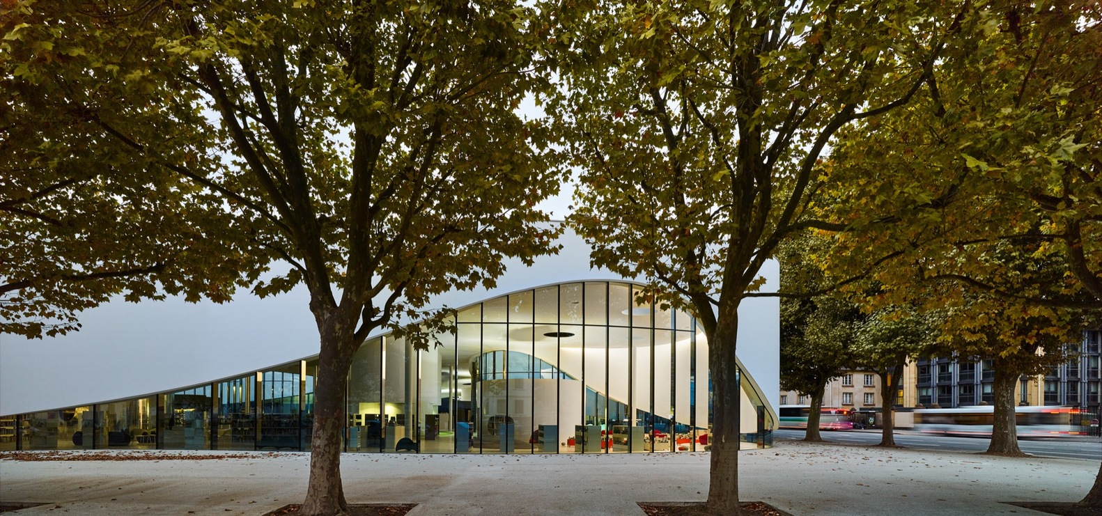 Media Library in Thionville  Dominique Coulon-associes