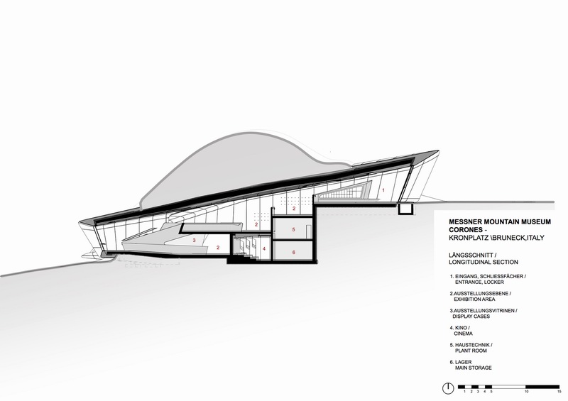 ÷˹ɶɽʹڲ Messner Mountain Museum Corones by ZAHA